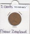 S12-G09-0073 Nieuw-Zeeland 2 cent 1967  VF KM32