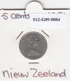 S12-G09-0084 Nieuw-Zeeland 5 cent 1981  VF KM34