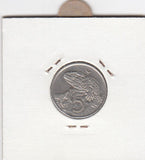 S12-G09-0084 Nieuw-Zeeland 5 cent 1981  VF KM34