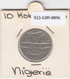 S12-G09-0096 Nigeria 10 kobo 1973  VF KM10.1