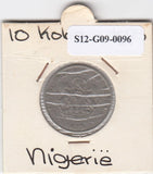 S12-G09-0096 Nigeria 10 kobo 1973  VF KM10.1