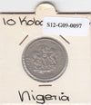 S12-G09-0097 Nigeria 10 kobo 1976  VF KM10.1