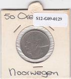 S12-G09-0129 Noorwegen 50 0re 1972  VF KM408