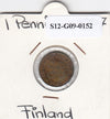 S12-G09-0152 Finland 1 penni 1967  VF KM44