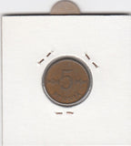S12-G09-0163 Finland 5  pennia 1963  VF KM45
