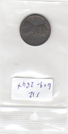 S12-G09-0284X Verenigde Staten 1 cent 1960  KM# 201 VF Lincoln Cent