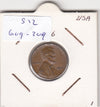 S12-G09-0309 Verenigde Staten 1 cent 1966  KM# 201 VF Lincoln Cent