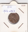 S12-G09-0323 Verenigde Staten 1 cent 1968  KM# 201 VF Lincoln Cent