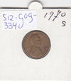 S12-G09-0334 Verenigde Staten 1 cent 1970 S KM# 201 VF Lincoln Cent