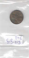 S12-G09-0342 Verenigde Staten 1 cent 1970  KM# 201 VF Lincoln Cent