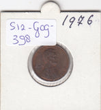 S12-G09-0398 Verenigde Staten 1 cent 1976  KM# 201 XF Lincoln Cent