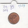S12-G09-0507 Verenigde Staten 1 cent 1989  KM# 201b UNC Lincoln Cent