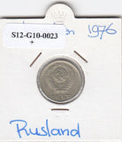 S12-G10-0023 Rusland 10 kopek 1976   VF Y130