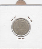 S12-G10-0026 Rusland 15 kopek 1961   VF Y131