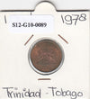 S12-G10-0089 Trinidad en Tobago 1 cent 1978   VF KM29