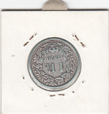 S12-G10-0140 Switzerland 1 franc 1920  VF KM# 24 zilver