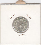 S12-G10-0154 Switzerland 1/2 franc 1957  VF KM# 23 zilver