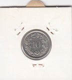 S12-G10-0178 Switzerland 10 rappen 1968  VF KM# 27