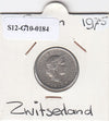S12-G10-0184 Switzerland 10 rappen 1975  XF KM# 27