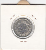 S12-G10-0212 Switzerland 20 rappen 1969  VF KM# 29a