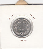 S12-G10-0213 Switzerland 20 rappen 1970  XF KM# 29a