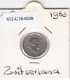 S12-G10-0240 Switzerland 5 rappen 1963  VF KM# 26