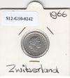 S12-G10-0242 Switzerland 5 rappen 1966  VF/XF KM# 26