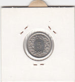 S12-G10-0245 Switzerland 5 rappen 1969  VF/XF KM# 26