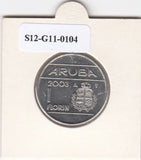 S12-G11-0104 Aruba 1 florin 2003   XF KM5