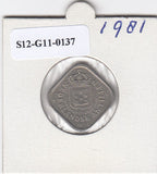S12-G11-0137 Antillen 5 cent 1981  VF KM13