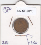 S12-G11-0155 Antillen 1 cent 1970  VF KM8