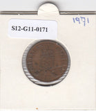S12-G11-0171 Antillen 2 1/2 cent 1971  VF KM9