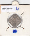 S12-G11-0184 Antillen 5 cent 1967  XF KM6