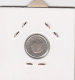 S12-G11-0197 Antillen 1/10 gulden 1963  VF KM3 zilver