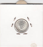 S12-G11-0198 Antillen 1/10 gulden 1966  XF KM3 zilver