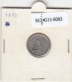 S12-G11-0202 Antillen 10 cent 1971  VF KM10