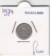 S12-G11-0203 Antillen 10 cent 1974  XF KM10