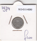 S12-G11-0203 Antillen 10 cent 1974  XF KM10