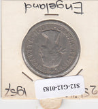 S12-G12-0183 Verenigd Koninkrijk 2 shillings (florin) 1957  VF KM# 906