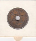 S12-G12-0210 Nigeria 1 penny 1959  VF KM2