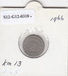 S12-G12-0318 Suriname 10 cent 1966  VF KM13