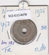 S12-G12-0370 Noorwegen 1 krone 1925  VF KM385