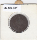 S12-G12-0409 Frankrijk 5 centimes 1854 B FI/VF KM777