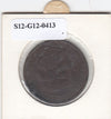S12-G12-0413 Frankrijk 10 centimes 1855 BB FI/VF KM771