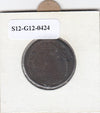 S12-G12-0424 India 1/4 anna 1876  FI KM467