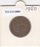 S12-G13-0009 Verenigd Koninkrijk ½ penny 1920  FI KM# 809