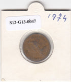 S12-G13-0047 Verenigd Koninkrijk 1 new penny 1974  VF KM# 915