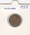 S12-G13-0051 Verenigd Koninkrijk 1 new penny 1978  VF KM# 915