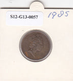 S12-G13-0057 Verenigd Koninkrijk 1 penny 1985  VF KM# 935