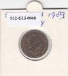 S12-G13-0060 Verenigd Koninkrijk 1 penny 1989  VF KM# 935
